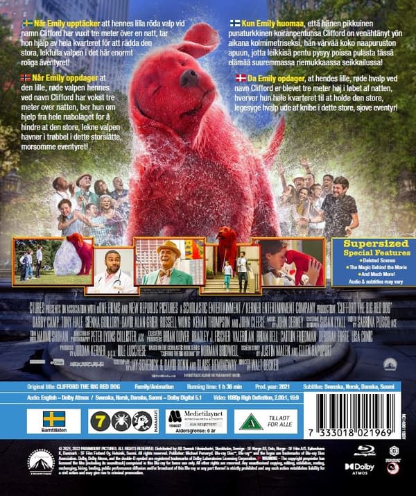 Clifford - Den Store Røde Hund (Blu-ray)