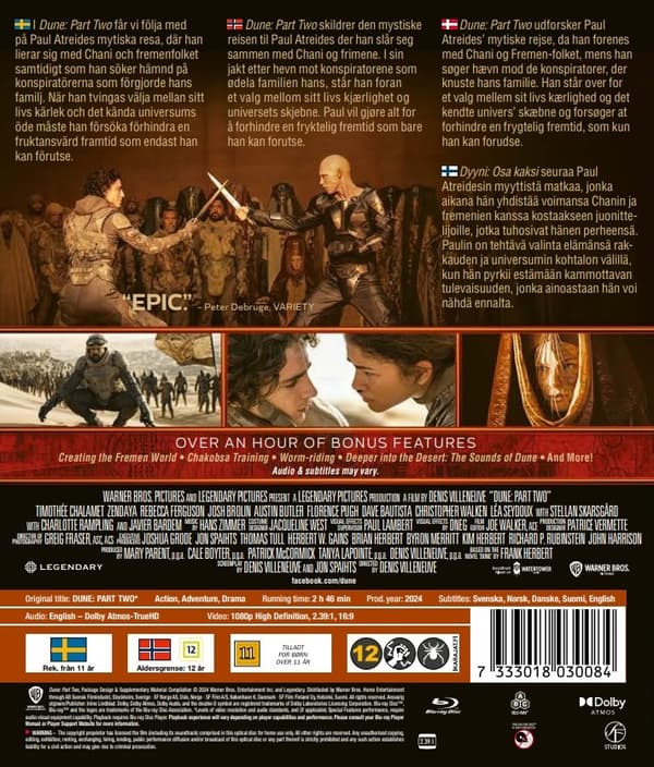 Dune: Part Two (Blu-ray)