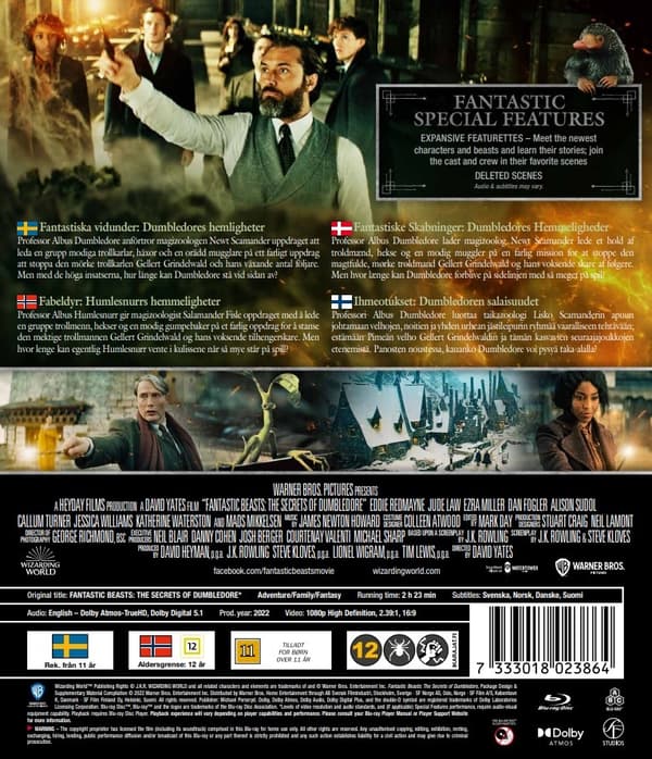 Fabeldyr: Humlesnurrs hemmeligheter (Blu-ray)