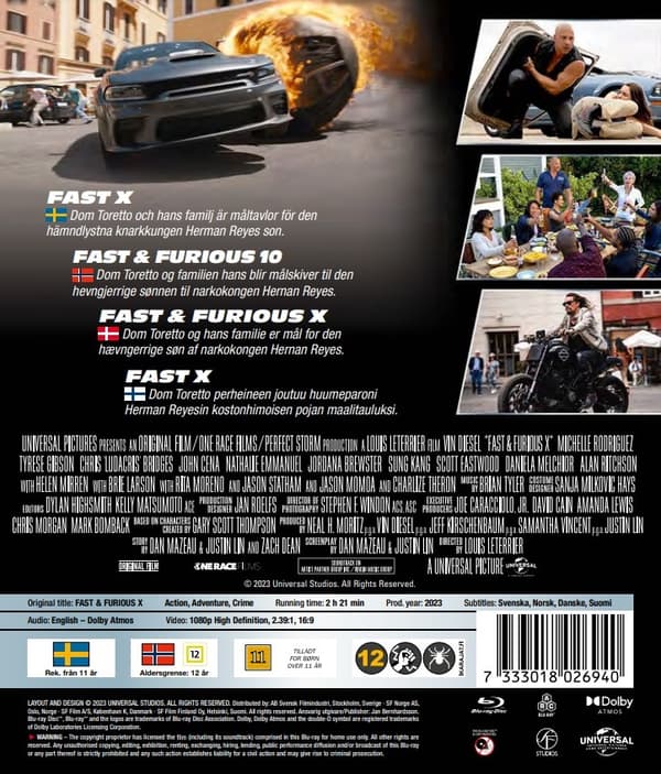 Fast X (Blu-ray)