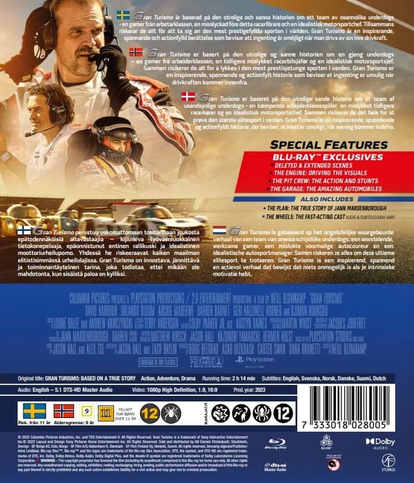 Gran Turismo (Blu-ray)