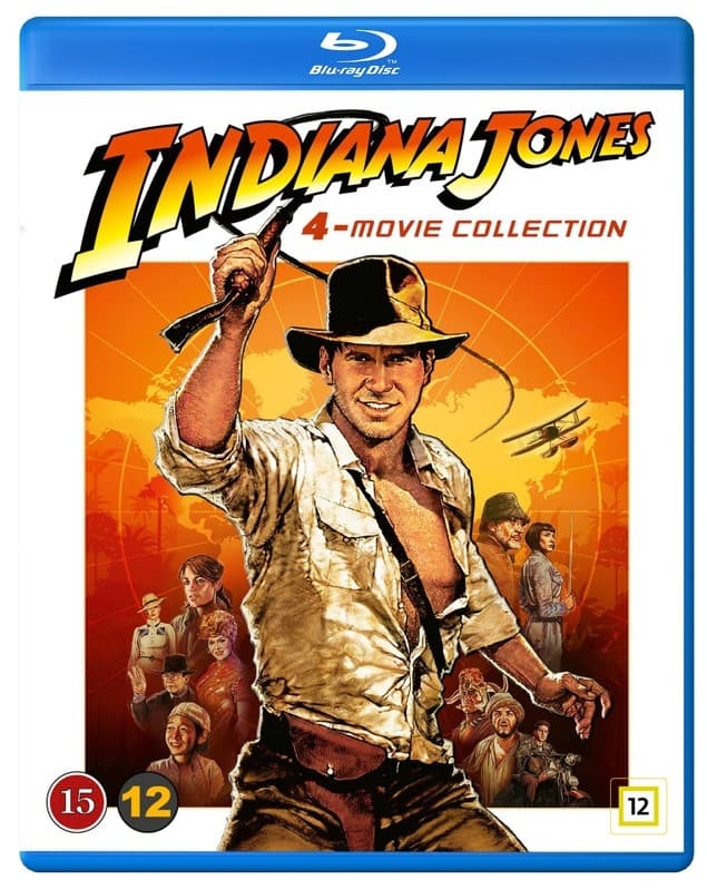 Indiana Jones 4 Movie Collection (Bluray) (5 disc) CDON