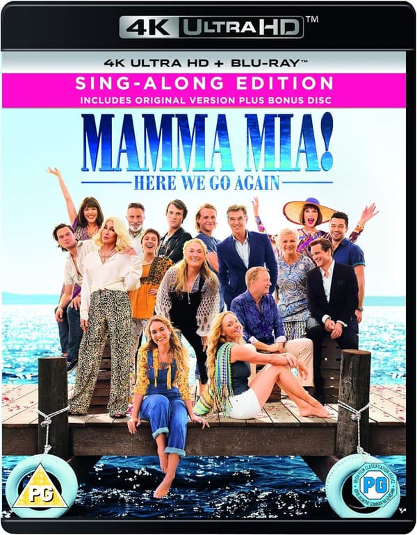 Mamma Mia! Here We Go Again (4K Ultra HD + Blu-ray) (3 disc) (Import)