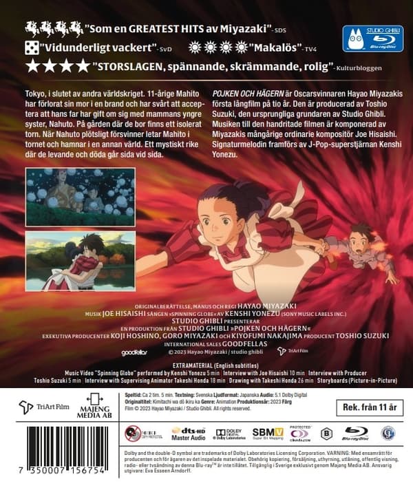 Pojken och Hägern (Blu-ray)