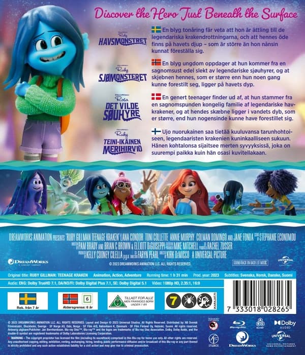 Ruby - teini-ikäinen merihirviö (Blu-ray)