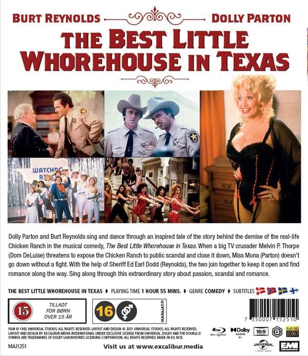 The Best Little Whorehouse In Texas (Blu-ray)