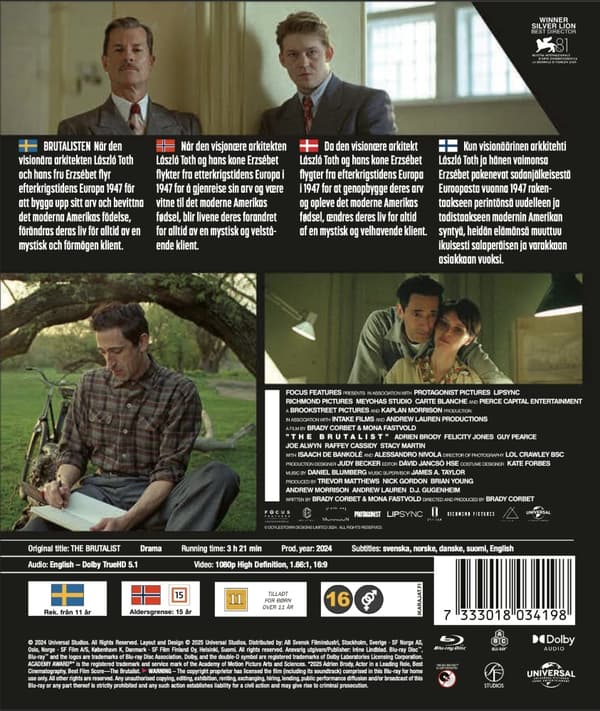 The Brutalist (Blu-ray)