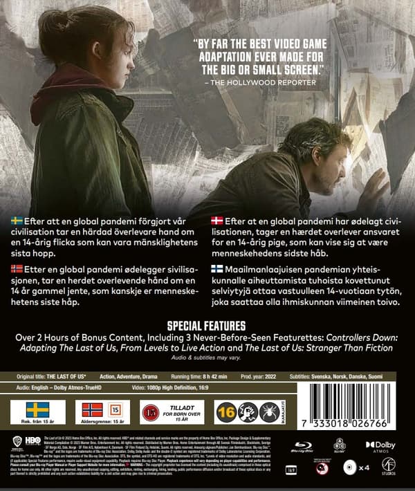The Last of Us - Sæson 1 (Blu-ray) (4 disc)