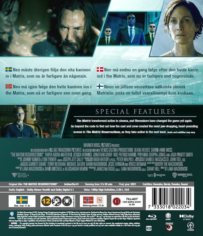 The Matrix Resurrections (Bluray) CDON