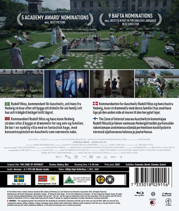The Zone of Interest (Bluray) CDON