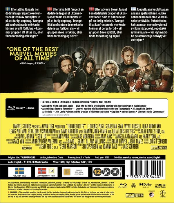 Thunderbolts (Blu-ray)