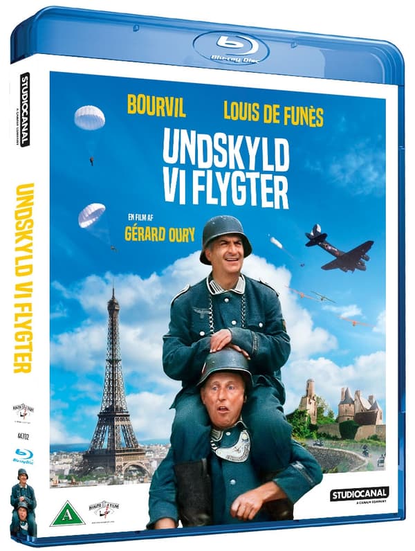 Undskyld Vi Flygter (Blu-ray)