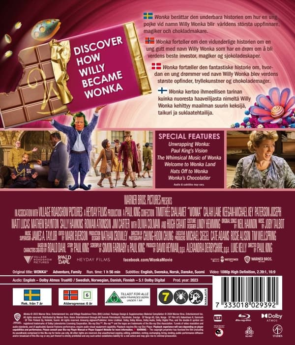 Wonka (Blu-ray)
