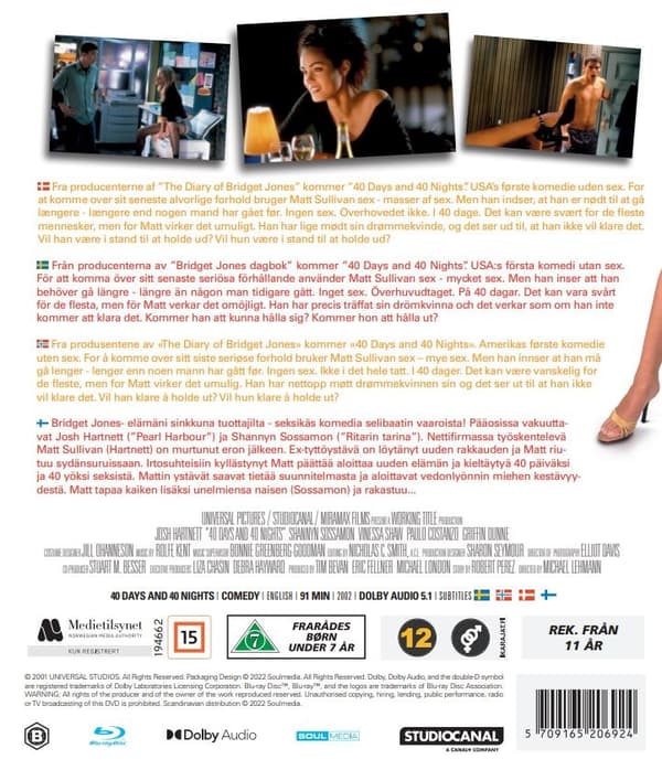 40 Days and 40 Nights (Blu-ray)