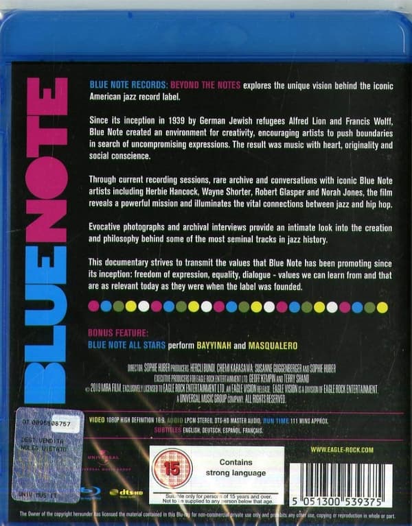 Blue Note Records - Beyond the Notes (Blu-ray) (Import)