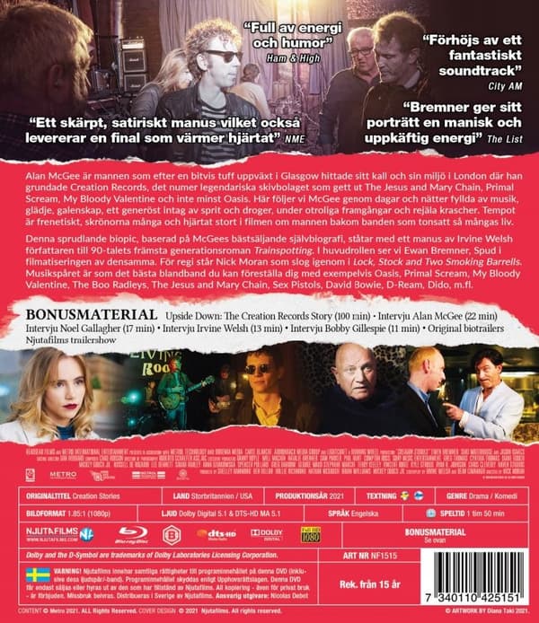 Creation Stories (Blu-ray)