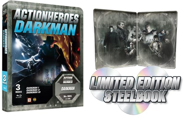 Darkman Action Heroes - Limited Steelbook (Blu-ray) (3 disc)