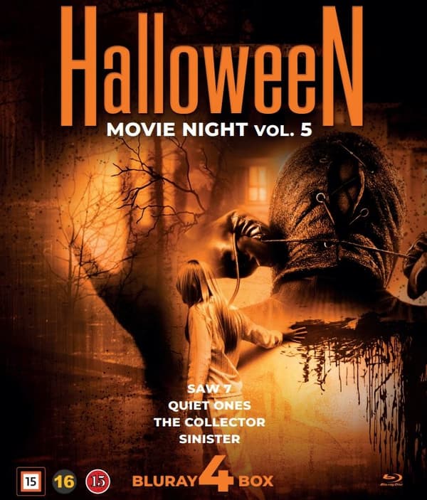 Halloween Movie Night: Vol 5 (Blu-ray) (4 disc)