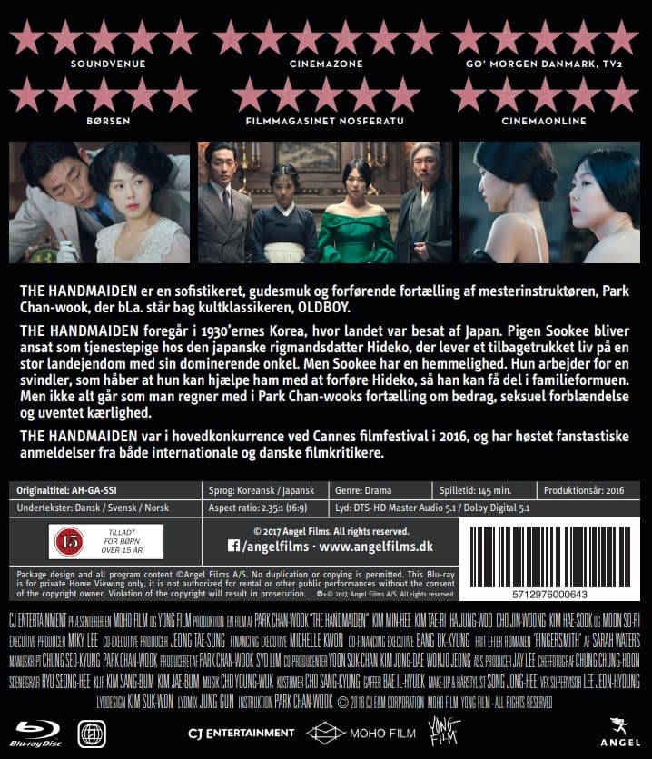 The Handmaiden (Bluray) CDON