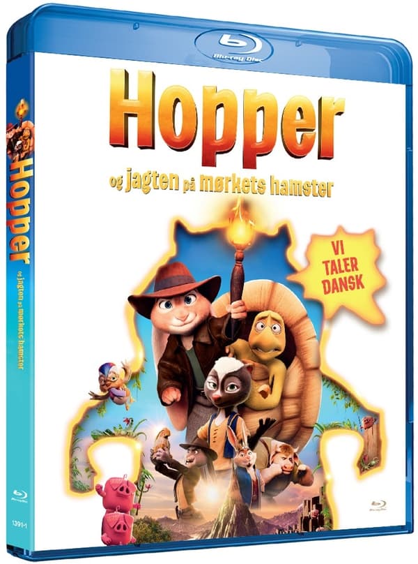 Hopper - Og Jagten På Mørkets Hamster (Blu-ray)