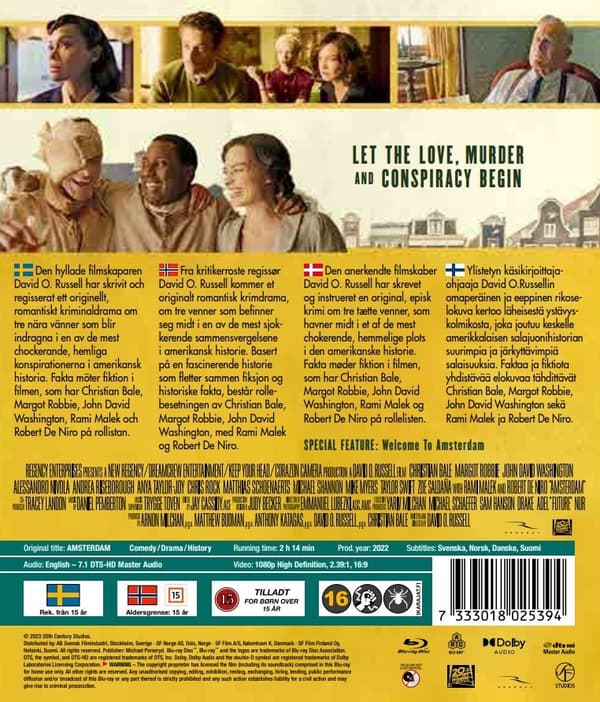 Amsterdam (Blu-ray)
