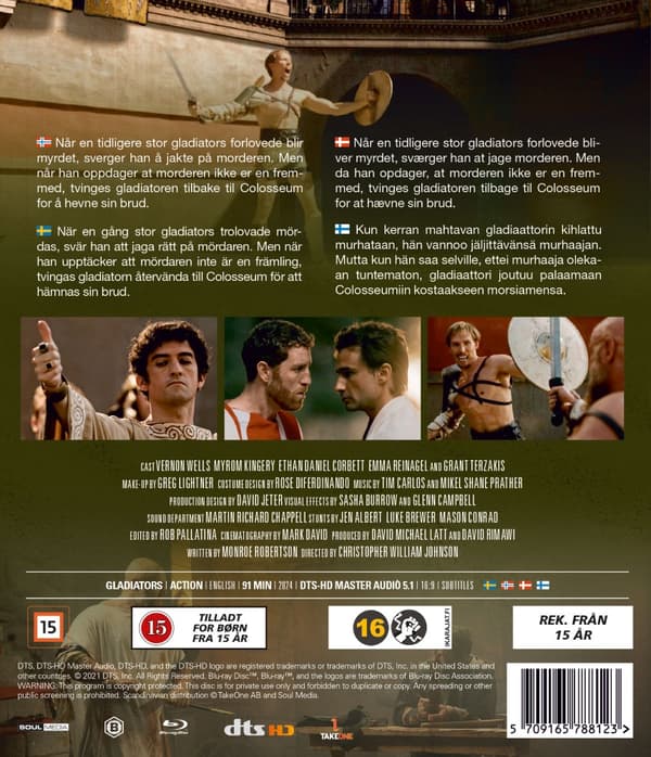 Battle Of The Empire Gladiators (Blu-ray)