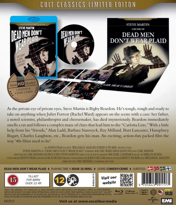 Dead Men Don't Wear Plaid - Limited Edition (Blu-ray)