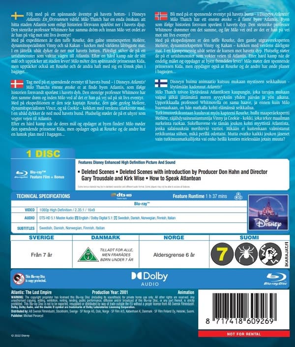 Atlantis (Blu-ray)