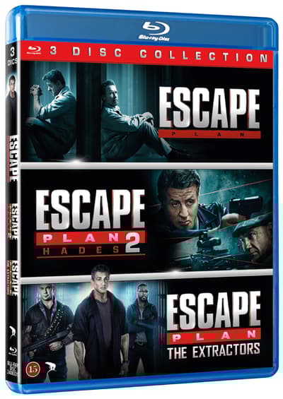 Escape Plan 1-3 (Blu-ray)