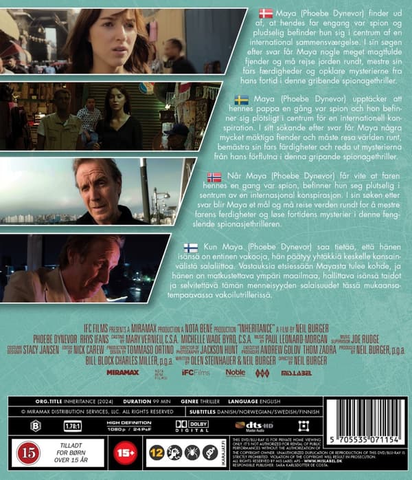 Inheritence (Blu-ray)