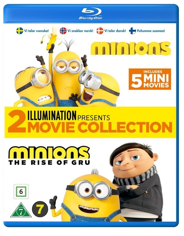 Minions 1-2 (Blu-ray)