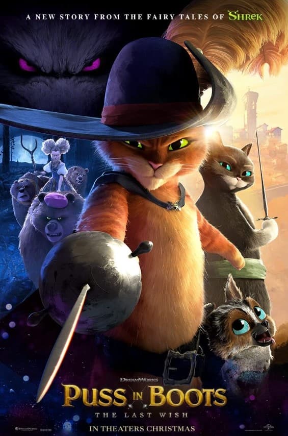 Saapasjalkakissa: Viimeinen Toivomus (Blu-ray)