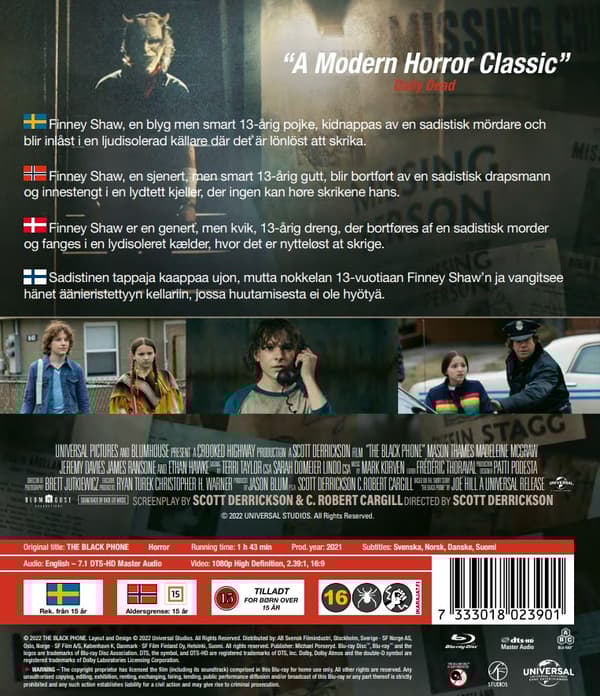 The Black Phone (Blu-ray)