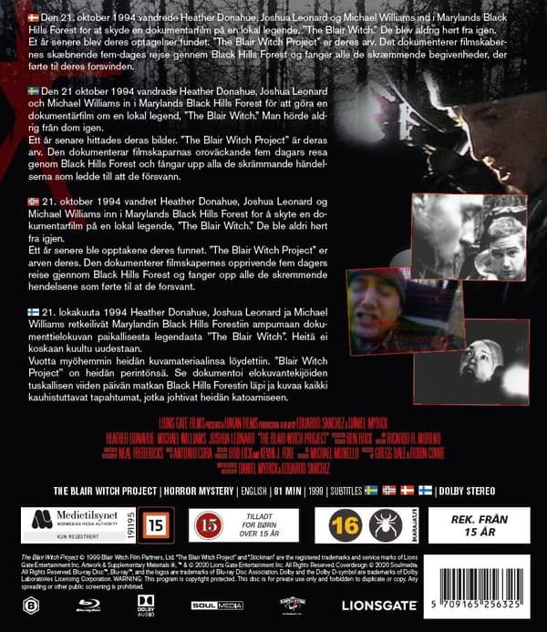 The Blair Witch Project (Blu-ray)