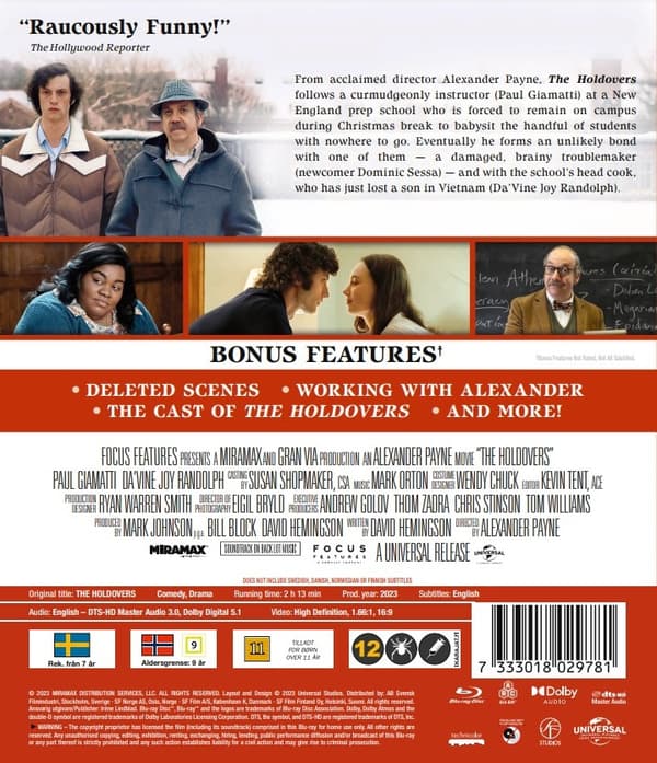 The Holdovers (Blu-ray)