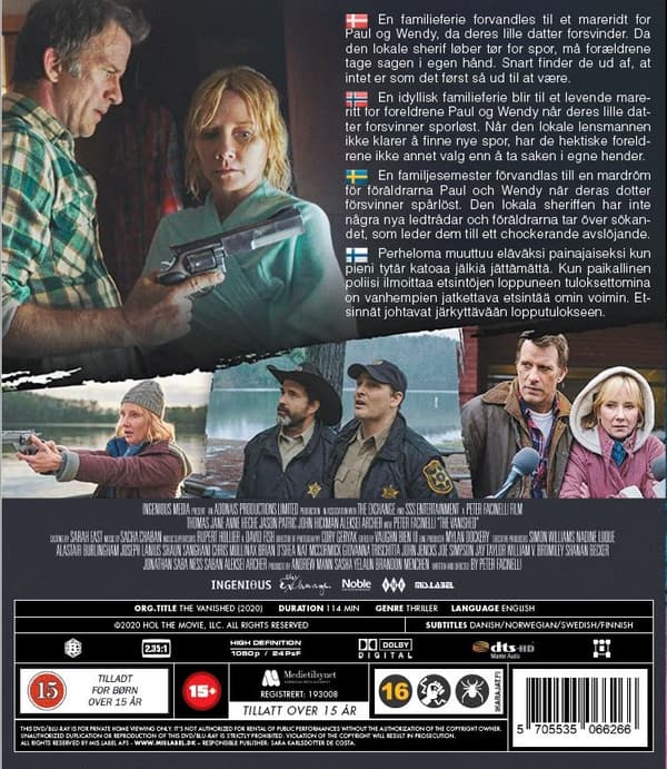 Vanished (Blu-ray)