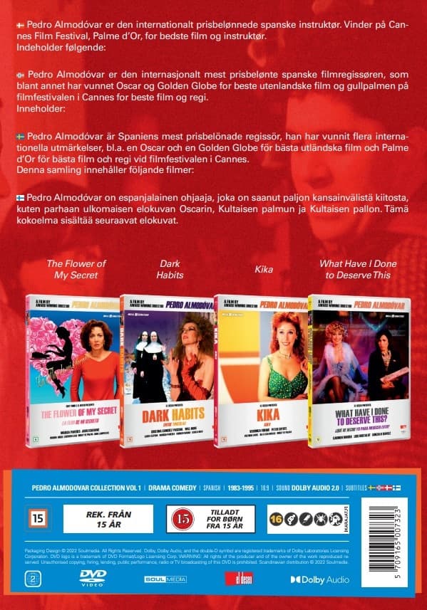 Pedro Almodovar Collection: Vol: 1