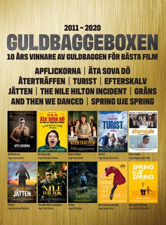 Guldbaggeboxen 2011-2020 (10 disc)