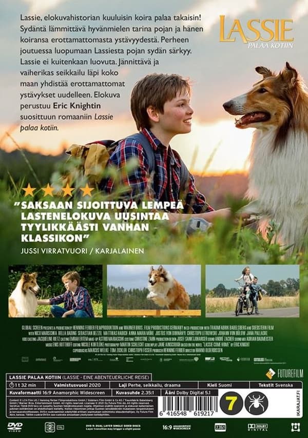 Lassie palaa kotiin
