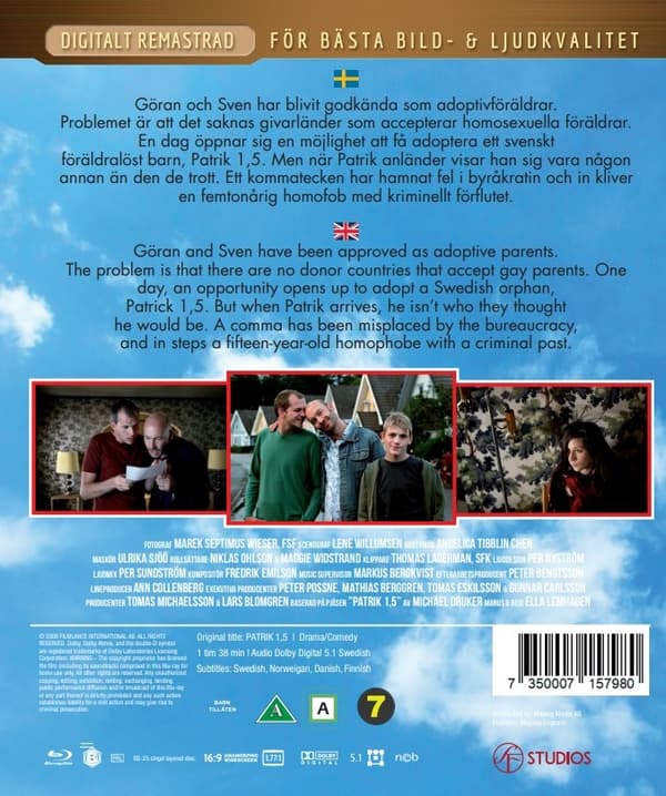 Patrik 1,5 (Blu-ray)