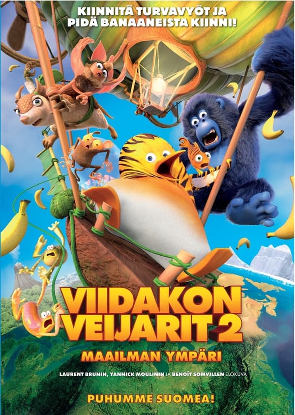 Viidakon Veijarit 2: Maailman Ympäri (DVD)