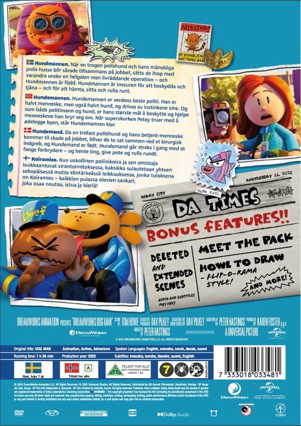 Dog Man (2025) (DVD)