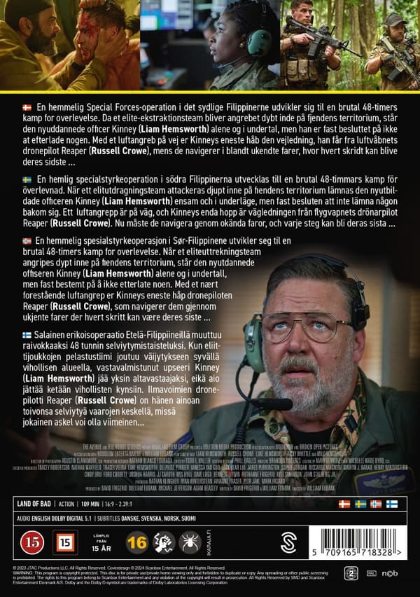 Land Of Bad (DVD)