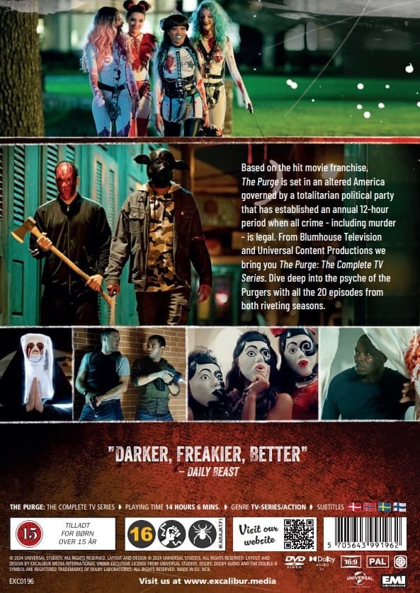 The Purge - The Complete Series (6 disc)