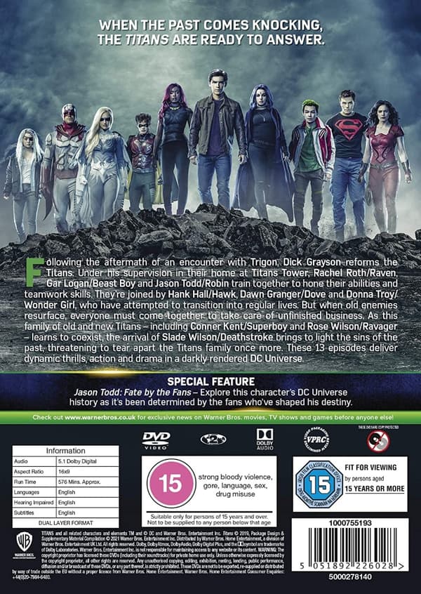 Titans - Season 2 (3 disc) (Import)