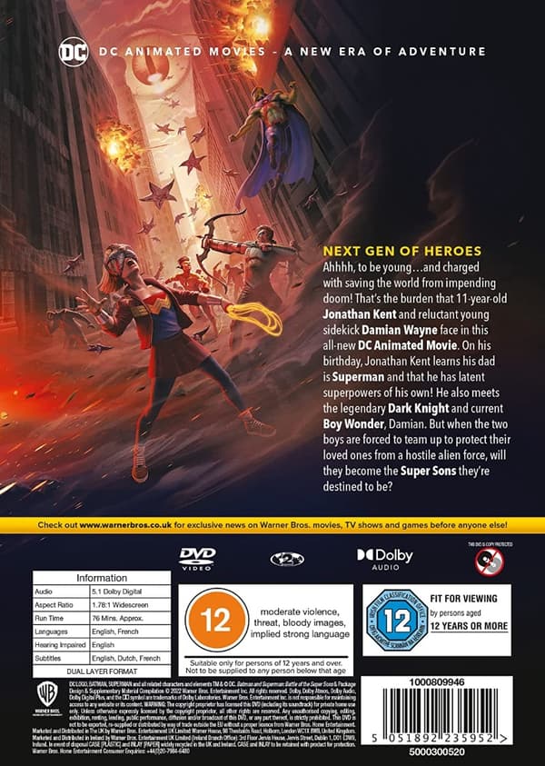 Batman and Superman: Battle of the Super Sons (Import)