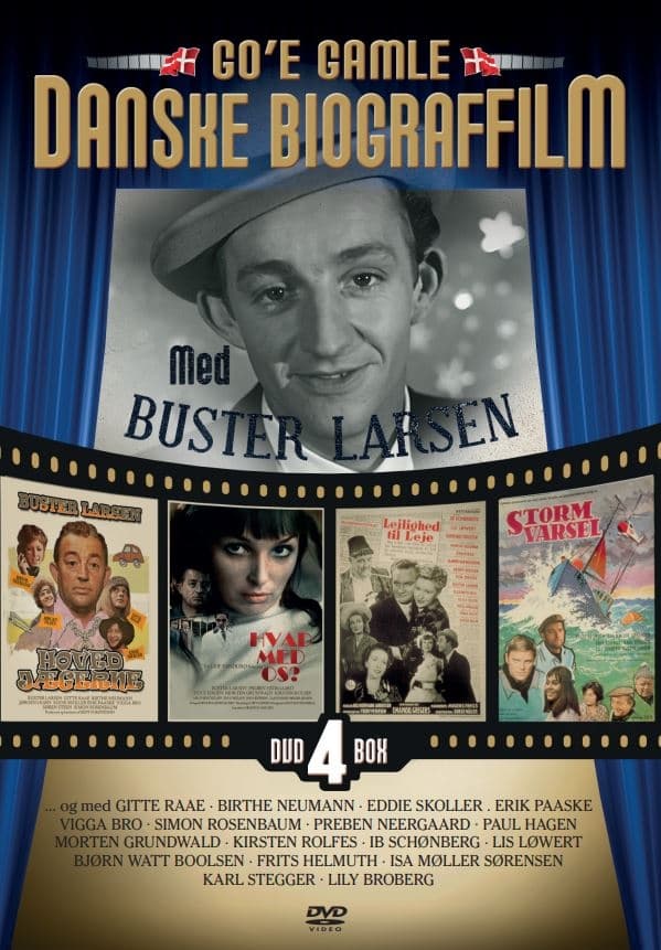 Buster Larsen - Go'e Gamle Danske Biograffilm (4 disc)