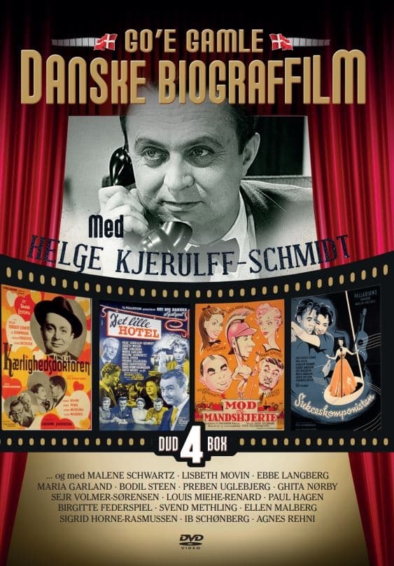 Helge Kjærulff-Schmidt - Go'e Gamle Danske Biograffilm (4 disc)