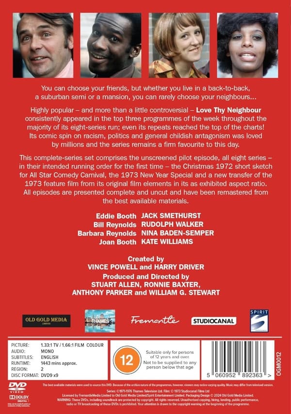 Love Thy Neighbour - The Complete Collection (9 disc) (Import)