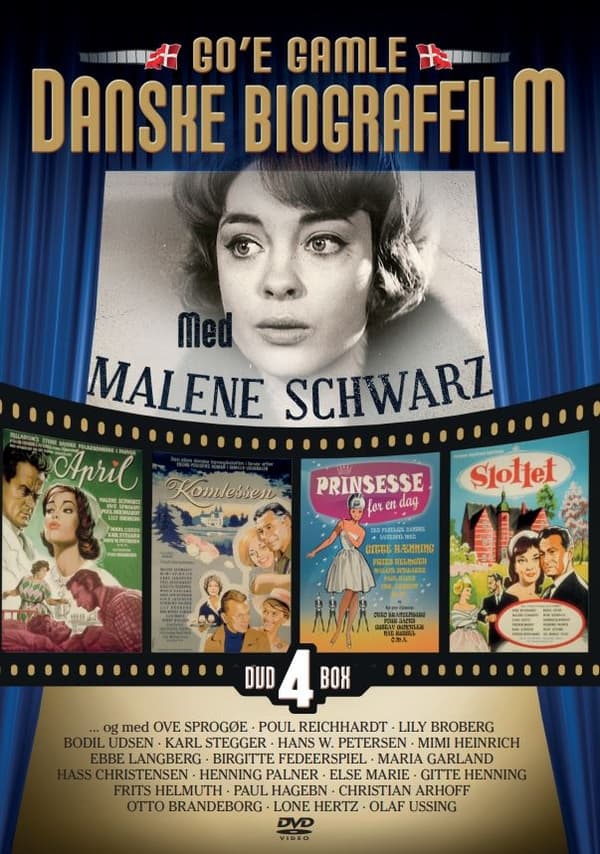 Malene Schwartz - Go'e Gamle Danske Biograffilm (4 disc)